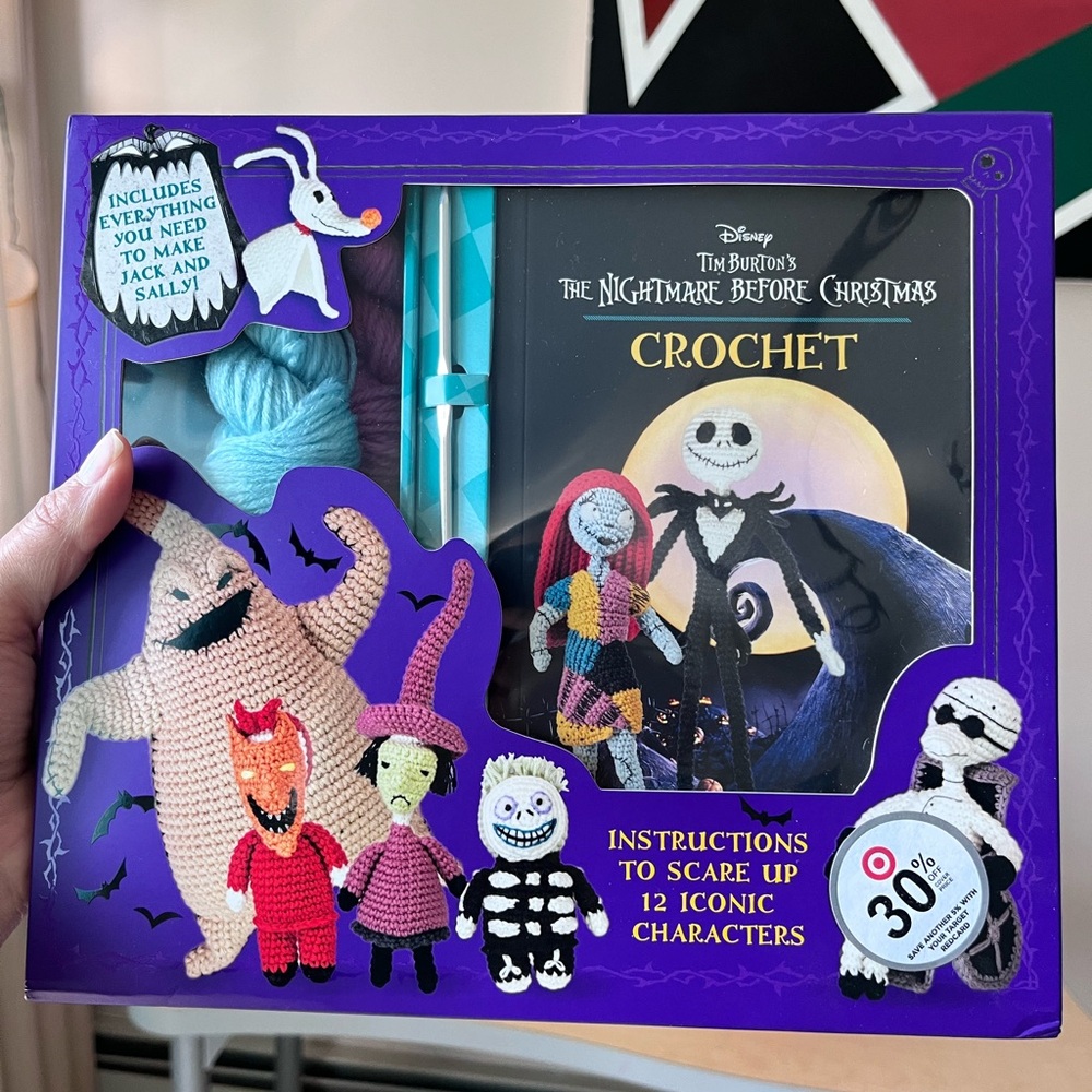 Nightmare Before Christmas crochet set